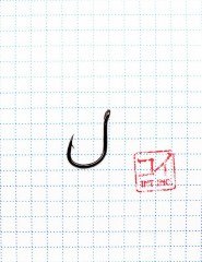 Крючок KOI 4X-ISEAMA-RING, размер 2 (INT)/12 (AS), цвет BN (10 шт.)/100/