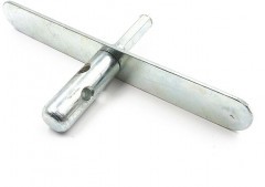 Адаптер Яман под шуруповерт, с планкой, d-19 мм, для ледобуров ТОРНАДО/100/