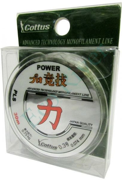 Леска Cottus Power 0.074 30м