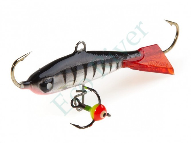 Балансир Lucky John Nordic 40мм+тройник 51401-12HRT