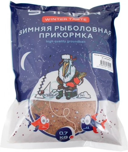 Прикормка Yaman Winter Taste Плотва зимняя (тутти-фрутти), цв. оранжевый, 700 г/20/