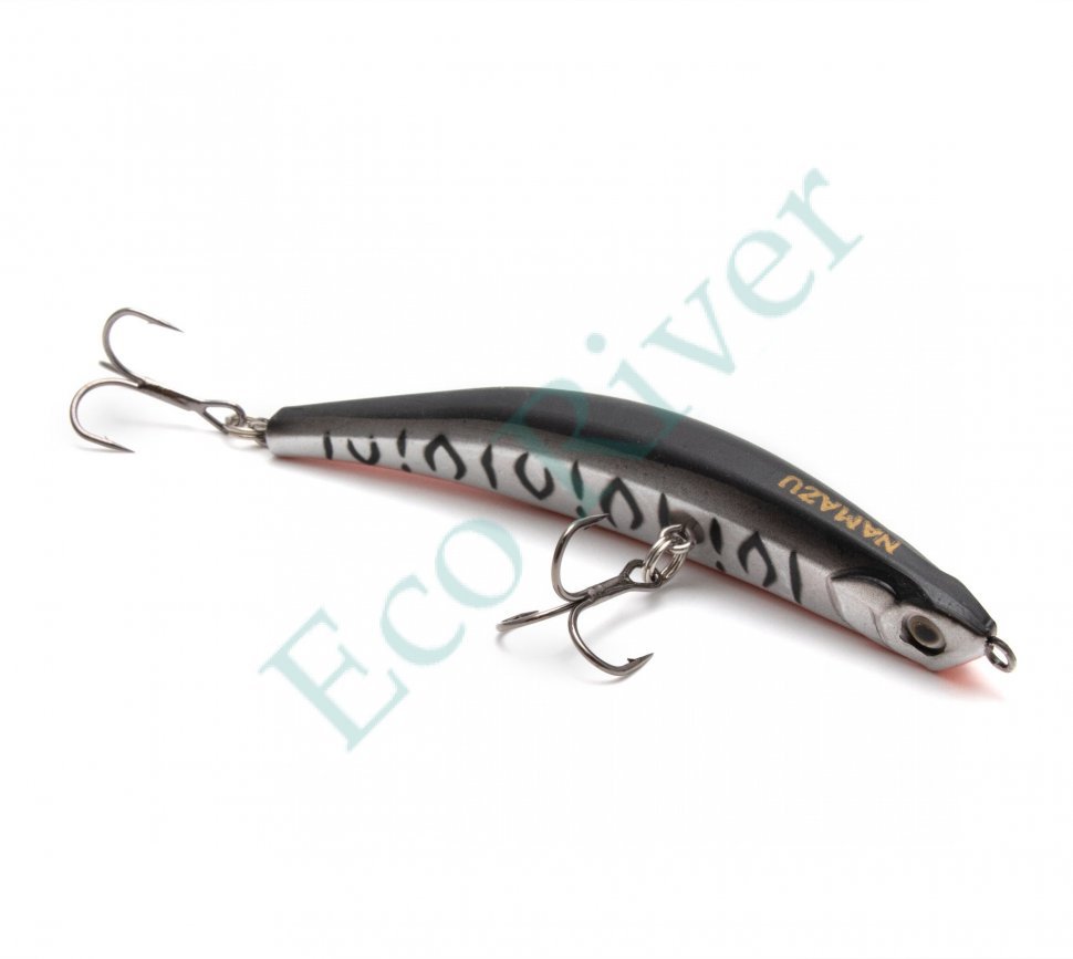 Воблер Namazu Iron minnow, L-90мм, 6 г, минноу, плавающий (0-0,5м), цвет №12/200/