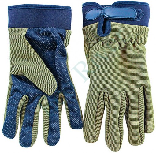 Перчатки туристические Следопыт, зеленые, размер XL/300/