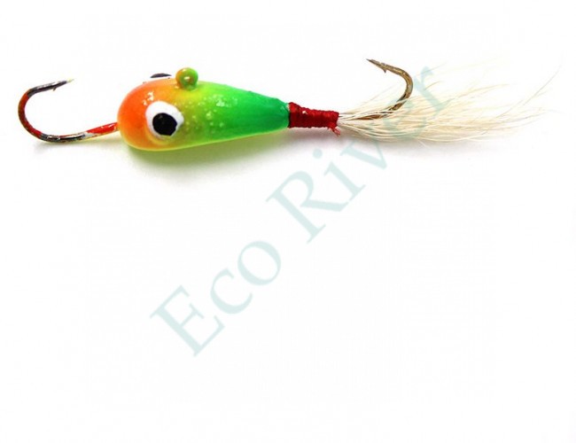 Балансир Яман Комета, размер 1,5 см, вес 2,5 гр., цв. 37, на блистере