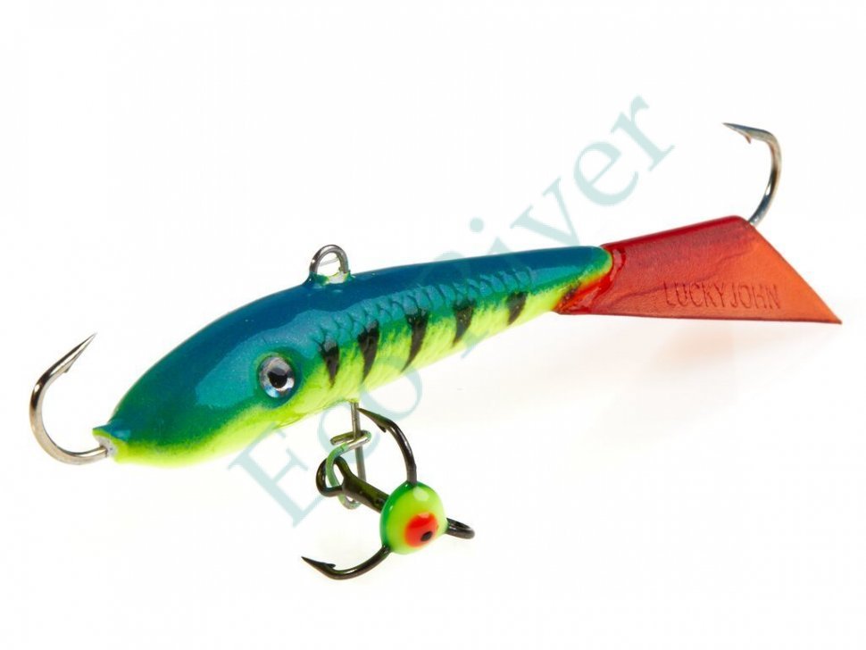 Балансир Lucky John Fin 70мм+тройник 71513-36RT