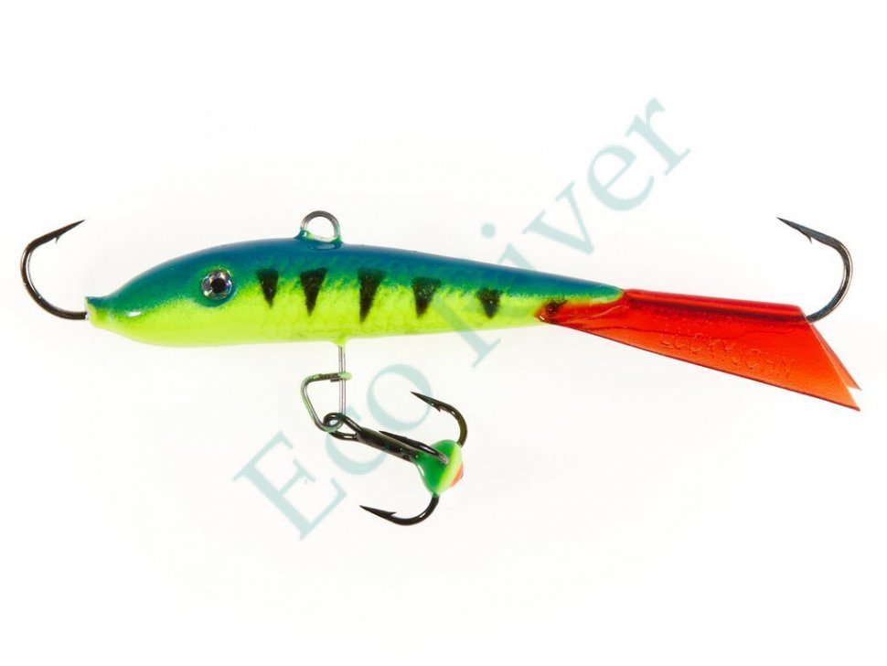 Балансир Lucky John Fin 70мм+тройник 71513-36RT