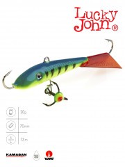Балансир Lucky John Fin 70мм+тройник 71513-36RT