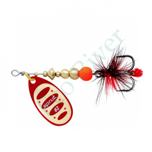 Блесна Sprut Alba Ball System Spinner №2 5.5г/RG