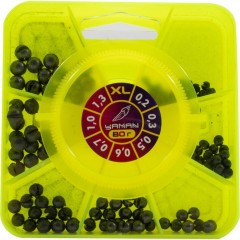 Набор грузил Яман XL 80 г, 0,2-1,3 г/48/