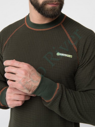 Комплект термо Huntsman фактур. хаки флис р.46-48