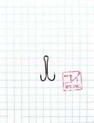 Крючок KOI SHORT DOUBLE HOOK, размер 8 (INT), цвет BN, двойник (10 шт.)/20/