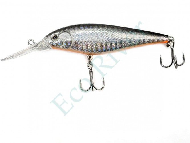 Воблер Namazu S-killer, L-80мм, 10,5г, шэд, плавающий (1,0-2,0м), цвет №5/200/