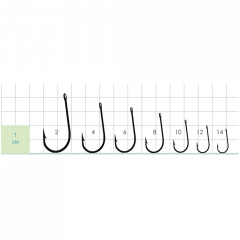 Крючок Gurza Viking Ring BN №4 8шт K-1011-004