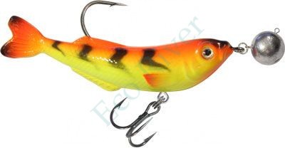 Воблер AQUA JIG-DOK с чебурашкой 77mm, цвет 050