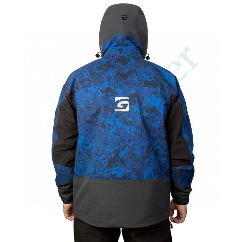 Костюм рыболовный Graff демисезонный размер L/182-188 (Bratex 20000, синий камо)