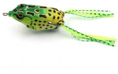 Лягушка-незацепляйка Namazu FROG, 65 мм, 14 г, цвет 18, крючок-двойник YR Hooks (BN) #6/0/400/500/20