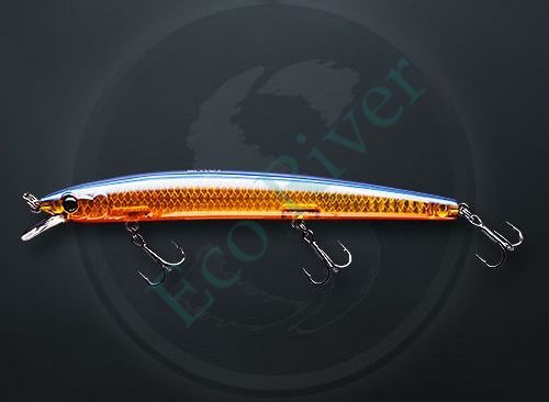 Воблер Sprut Haku 3D 130F 14.5г/GB-3D