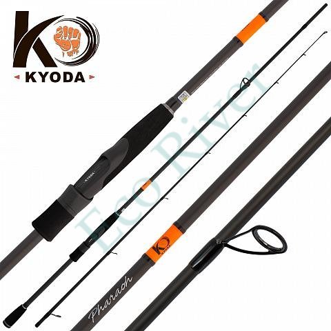 Спиннинг KYODA PHARAOH, длина 2,55 м, тест 8-35 гр, штекер