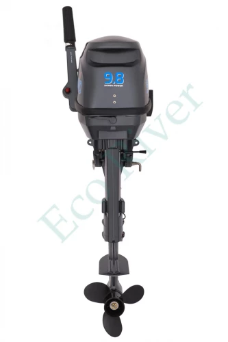 Двигатель лодочный Seanovo, двухтактный, мощность 9,8 л.с., короткая нога,SN9.8FHS, вес 26 кг
