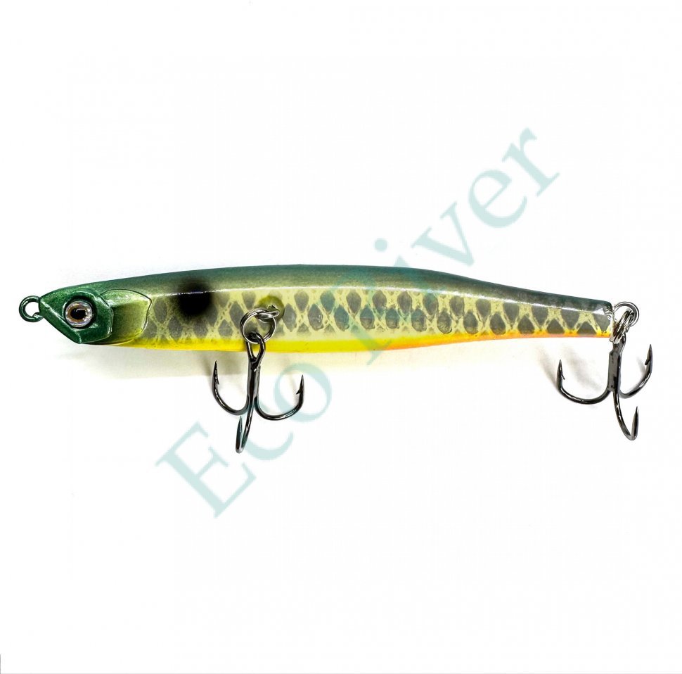 Воблер Namazu Iron minnow, L-90мм, 6 г, минноу, плавающий (0-0,5м), цвет №16/200/