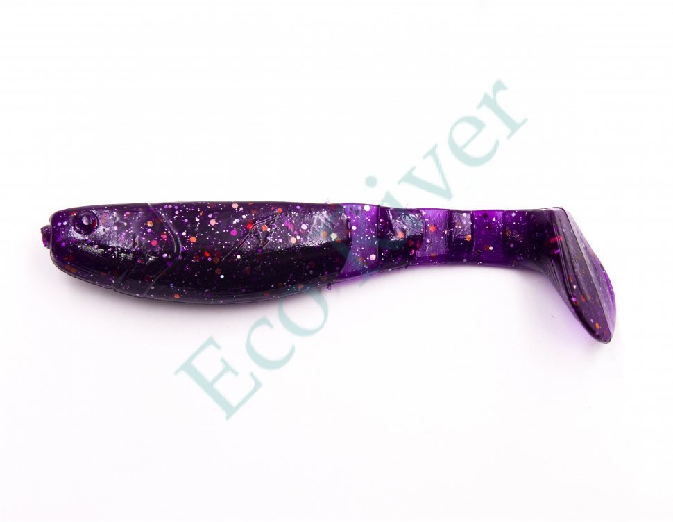 Виброхвост Yaman PRO Boost Up, р.4 inch, цвет #08 - Violet (уп. 4 шт.)
