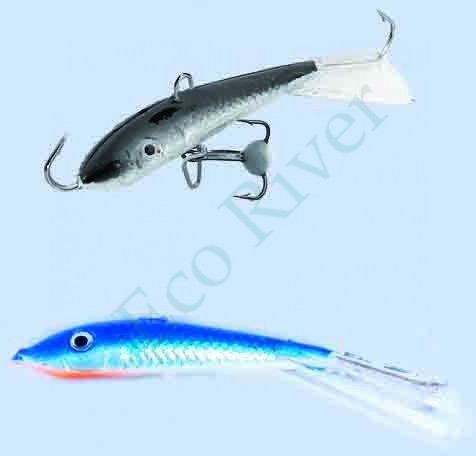 Балансир Lucky John Fin 60мм+тройник 71413-15H