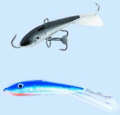 Балансир Lucky John Fin 60мм+тройник 71413-15H