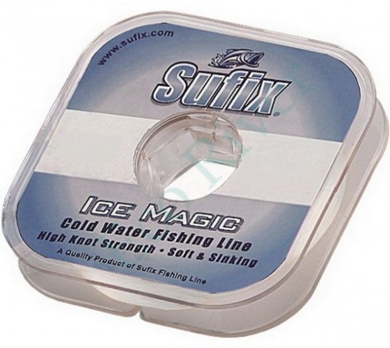 Леска SUFIX Ice Magic 0.175 30м прозр.