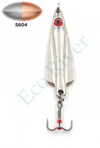 Блесна вертикальная Namazu Skat, размер 55 мм, вес 15 г, цвет S604/200/