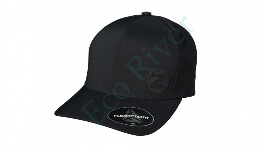 Бейсболка Zemex Flexfit Delta черная L/XL