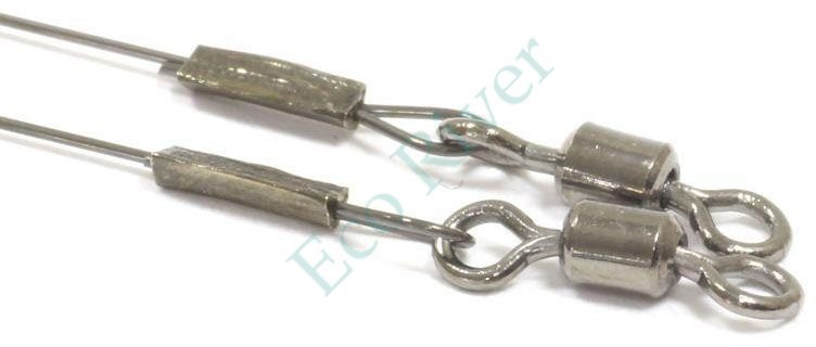 Поводок Sprut Titanium Mono 25см 11кг 2шт