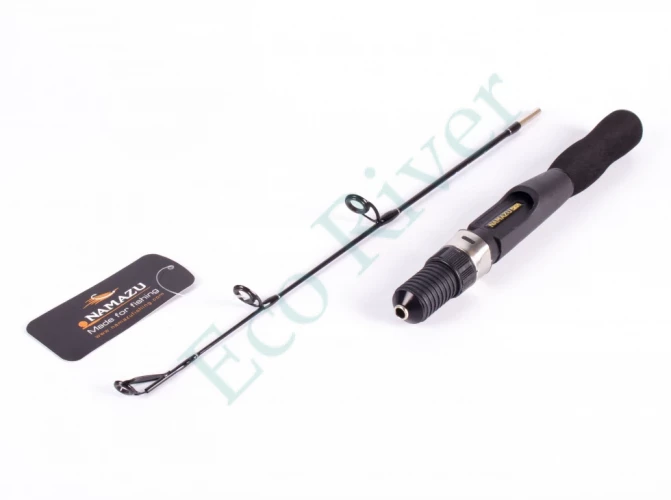 Удочка зимняя Namazu Pro IGP Pike Edition compact, штекерная карбоновая, 50 см/100/