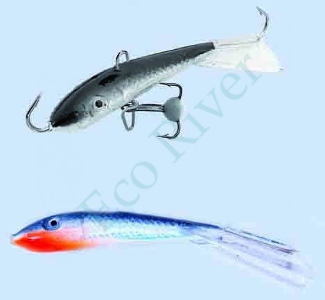 Балансир Lucky John Fin 60мм+тройник 71413-13H