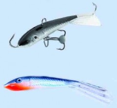 Балансир Lucky John Fin 60мм+тройник 71413-13H