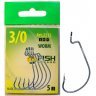 Крючок Fish Season Worm №2/0 BN 5шт офсет. 2312-0042F