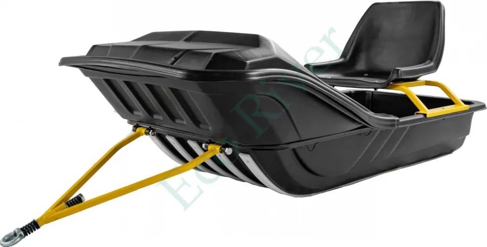 Сани рыбацкие С-6 Волникс Lux с обвязкой, накл., отбойником и капотом 1650*730*250