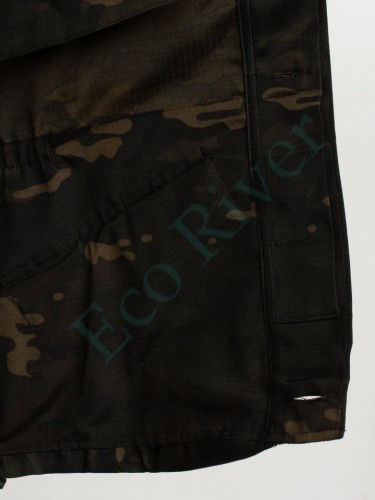 Костюм Горка-3 черный тк. смесовая рип-стоп р.60-62/170-176 (Huntsman)