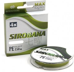 Шнур плетеный Shii Saido Sirobana 4X, L-150 м, d-0,128 мм, test-4,53 кг, olive/10/100/