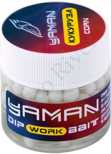 Насадка Yaman Work Bait Кукуруза, шар PVC 3-5 мм, съедобный, 20гр/63/