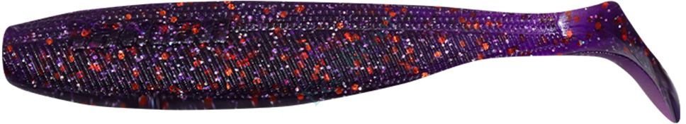 Виброхвост Yaman PRO Sharky Shad, р.3,75 inch, цвет #08 - Violet (уп.5 шт)