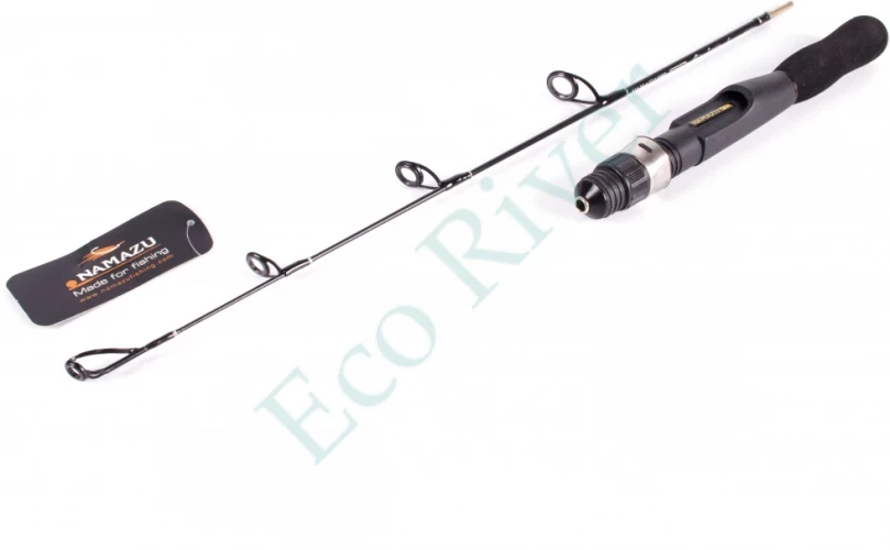 Удочка зимняя Namazu Pro IGP Pike Edition compact, штекерная карбоновая, 60 см/100/