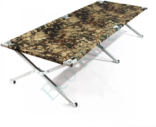 Раскладушка туристич. Следопыт в чехле, 2050х750х400 мм, труба оцинк. 25х25 мм