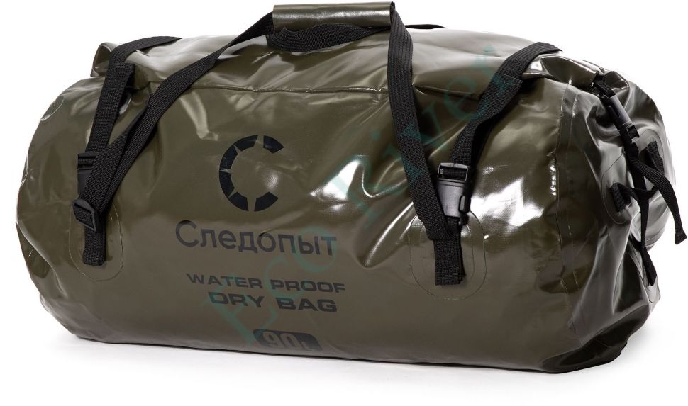 Гермосумка Следопыт - Dry Bag Pear , 90 л, цв. хаки/25/15/