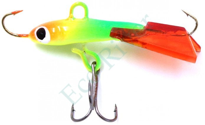 Балансир Яман Рипус, размер 3,5 см, вес 4,5 гр., цв. 37, на блистере