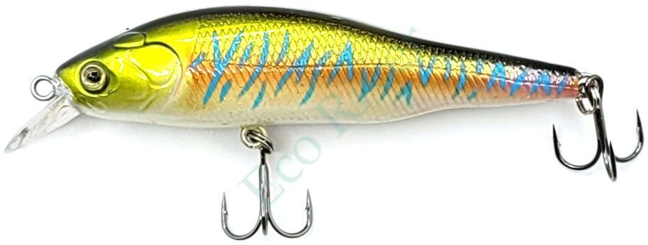 Воблер Namazu Syren Shad, L-80мм, 10г, шэд, плавающий (0,5-1,0м), цвет №18/200/