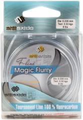 Леска флюорокарбон Shii Saido Magic Flurry, L-30 м, d-0,226 мм, test-3,53 кг, прозрачная/10/