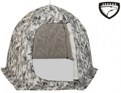 Палатка зонт Condor зимняя утеплённая 2,2 х 2,2 х 1,8 белый КМФ цифра