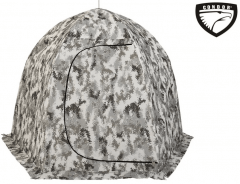 Палатка зонт Condor зимняя утеплённая 2,2 х 2,2 х 1,8 белый КМФ цифра