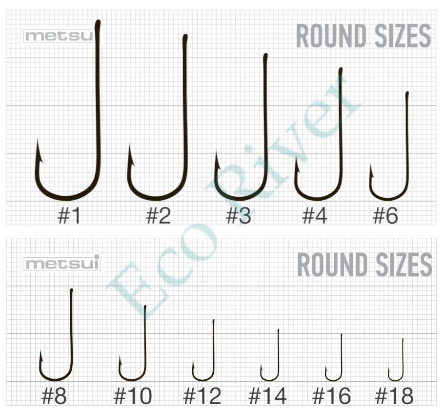 Крючок Metsui round bln №4 12шт RO-BLN-04