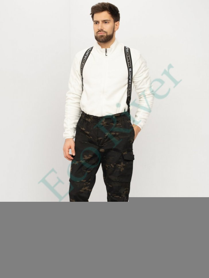 Костюм Горка-3 черный тк. смесовая рип-стоп р.60-62/182-188 (Huntsman)